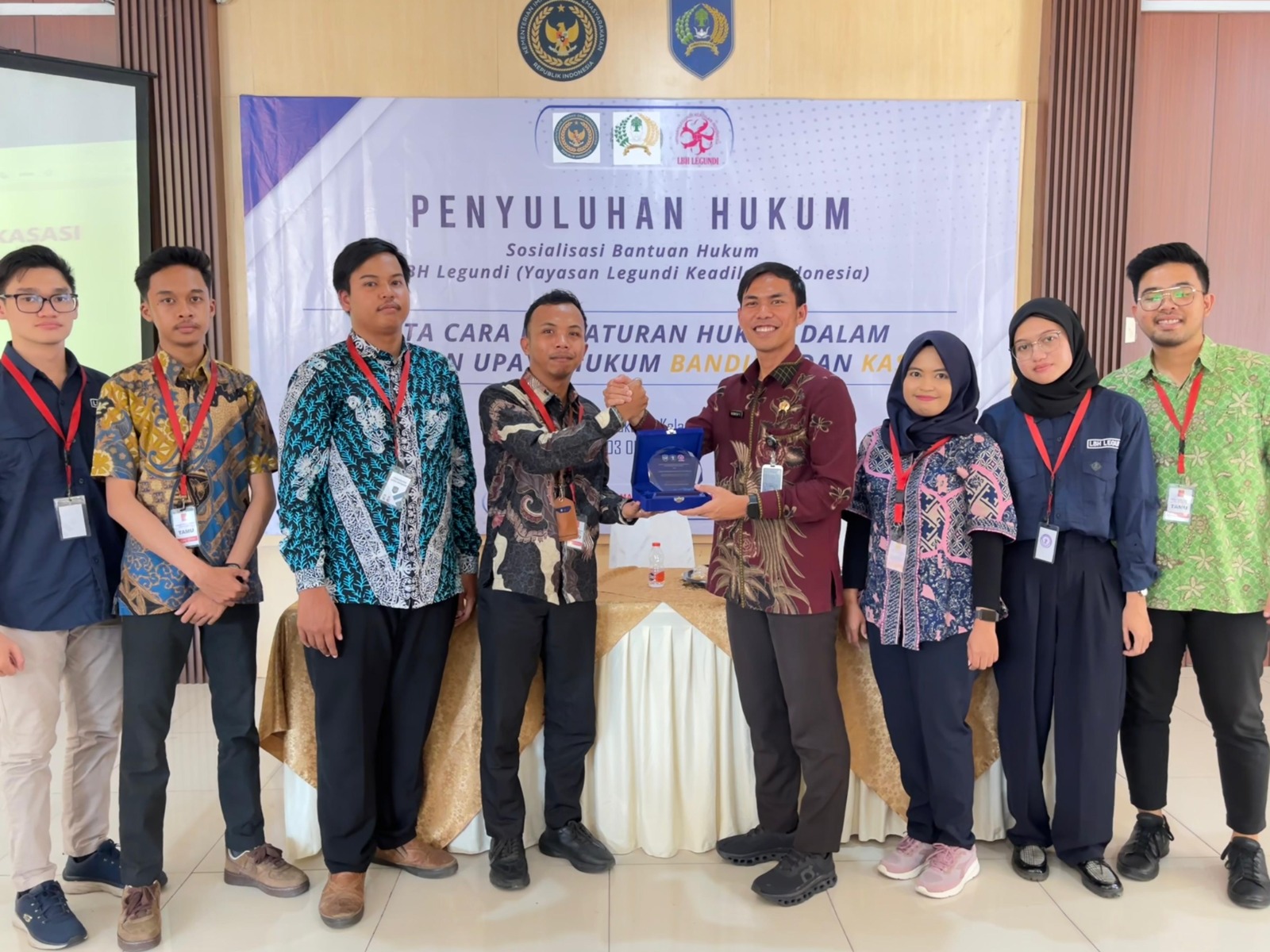 Lapas Kelas IIA Sidoarjo Gelar Penyuluhan Hukum bagi WBP Bekerja sama dengan LBH Legundi
