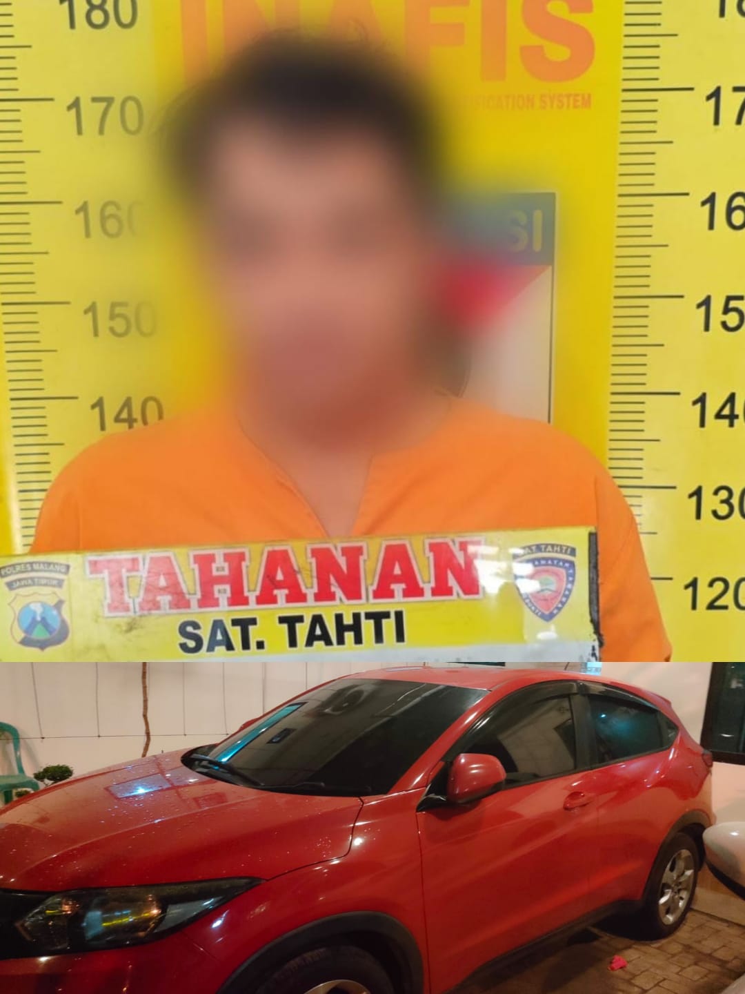 Gercep Respon Laporan Masyarakat Polres Malang Berhasil Ungkap Curanmor Mobil HR-V Ditemukan di Madura