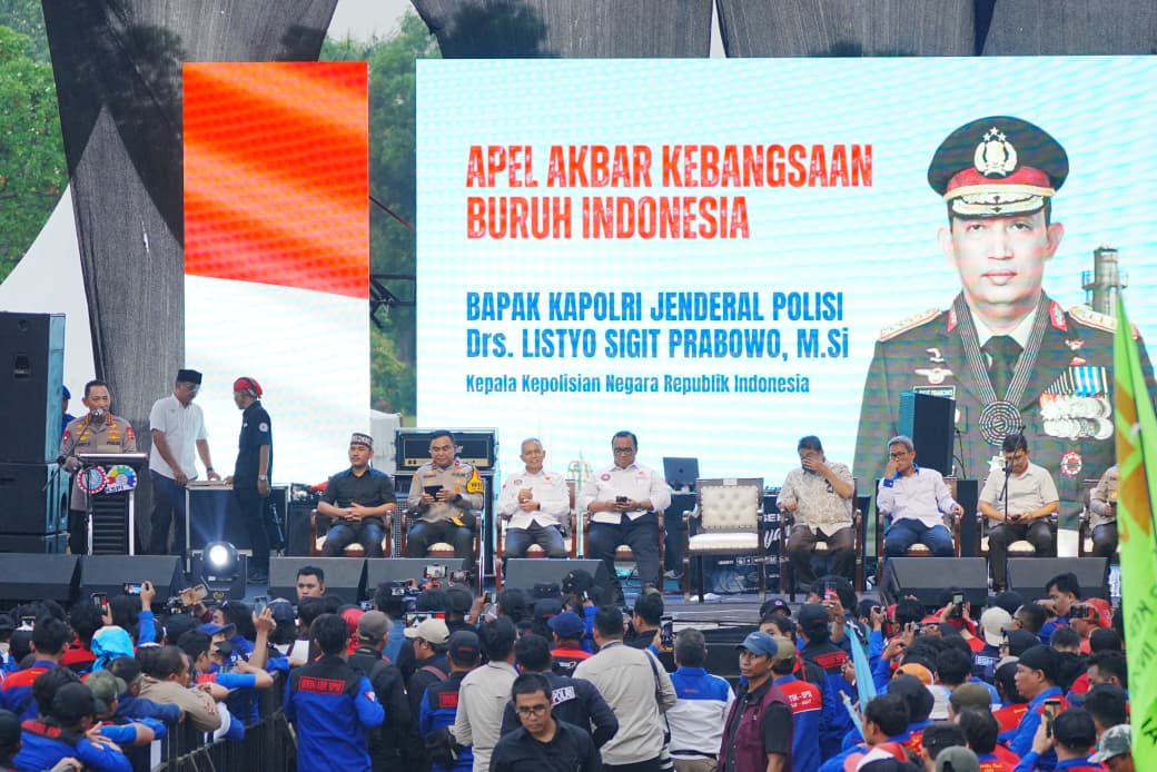 Dukung Program Pemerintah, Kapolri: Buruh dan Polri Bersinergi Jaga Stabilitas Kamtibmas