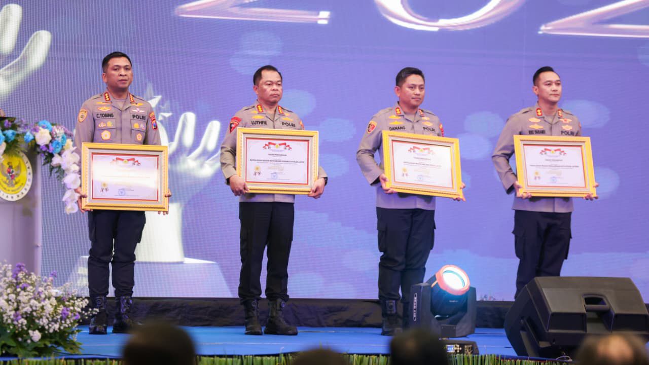 Maksimalkan Pelayanan Publik, Polresta Sidoarjo Terima Penghargaan di Kompolnas Award 2025