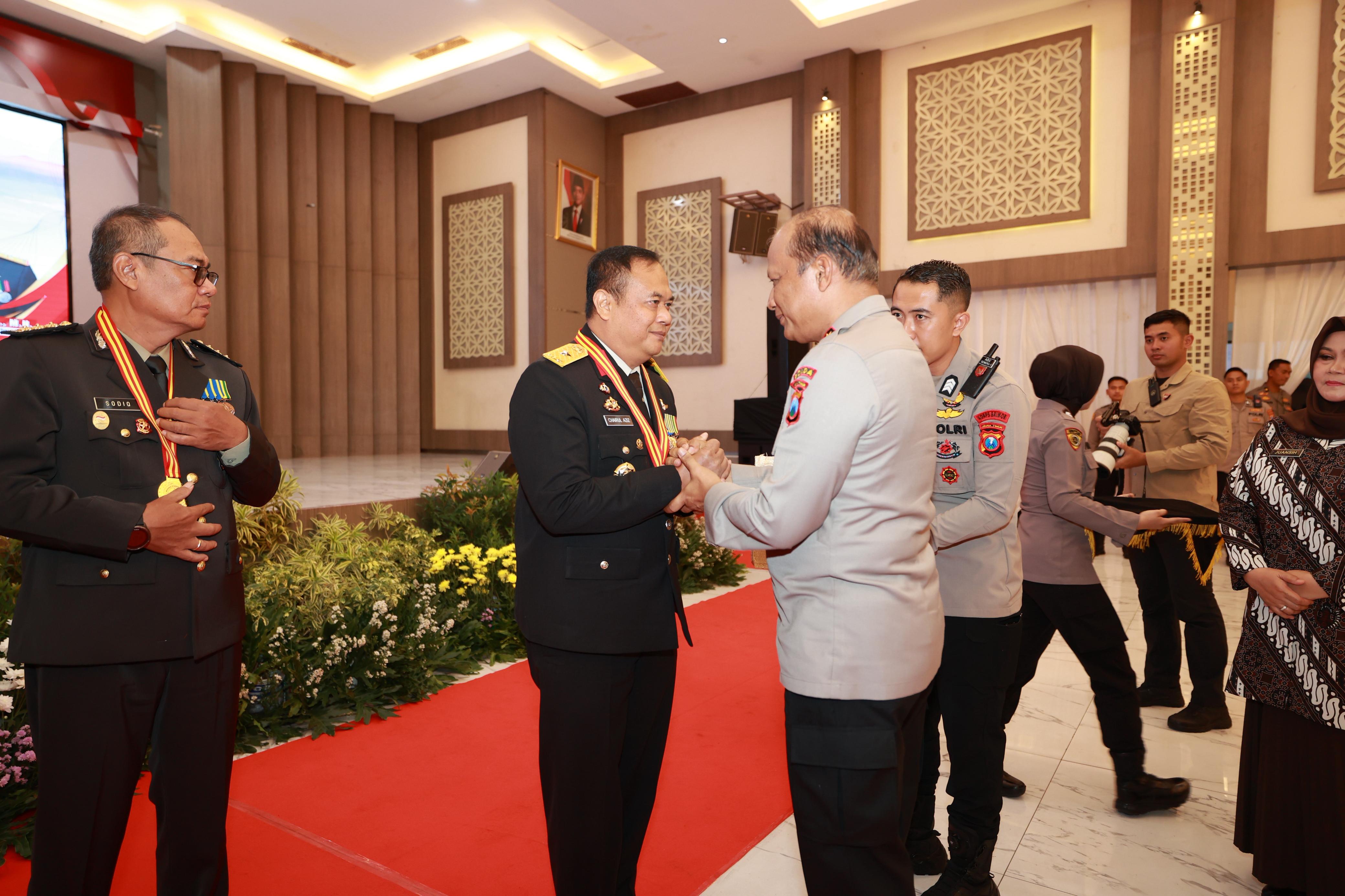 Kapolda Jatim Pimpin Purnabakti, 143 Personel Akhiri Masa Pengabdian