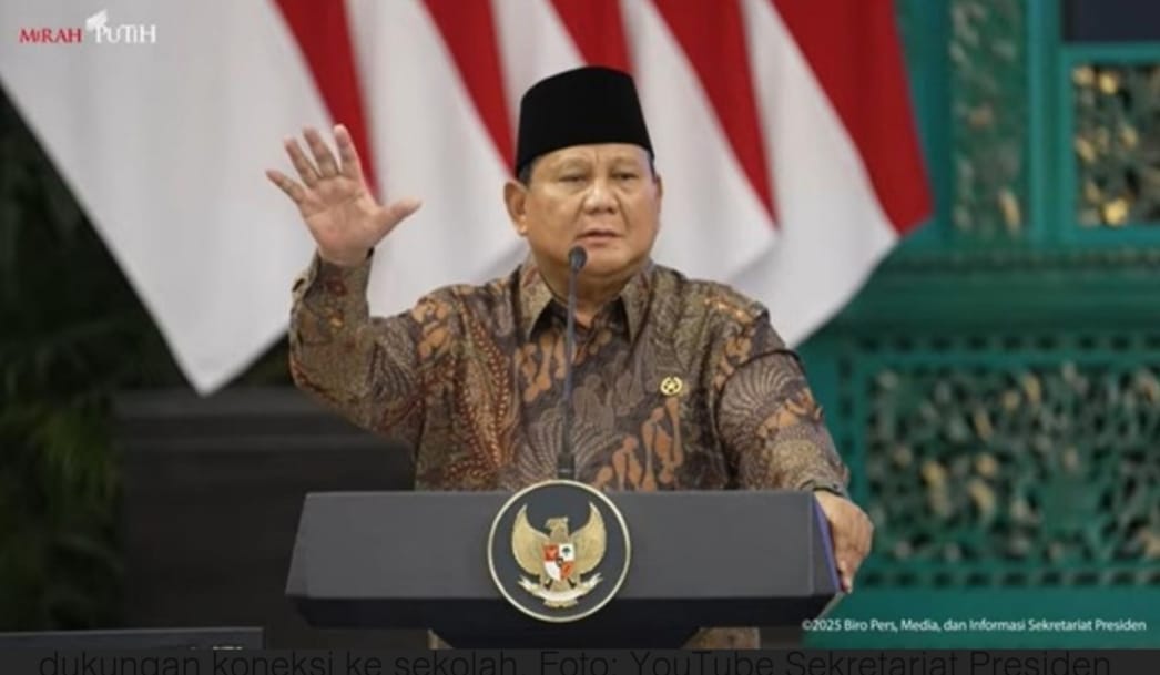 Prabowo Siapkan Teknologi Internet Lebih Murah Buat Sekolah