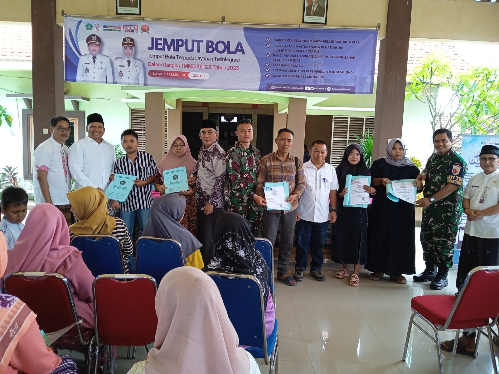 Safari KB Satgas TMMD 126, Langkah Nyata Wujudkan Keluarga Sejahtera di Kepadangan