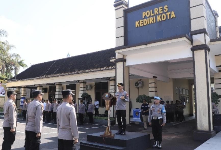 Kapolres Kediri Kota Kukuhkan Pamapta Layanan yang Cepat dan Profesional untuk Masyarakat
