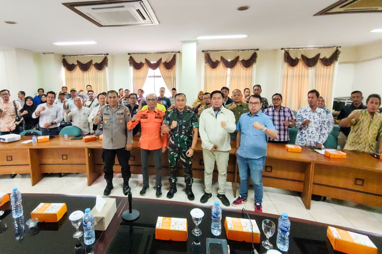 Dandim 0817/Gresik Hadiri FGD “Towards a Resilient Gresik” Bahas Kajian Risiko Bencana 2025–2029