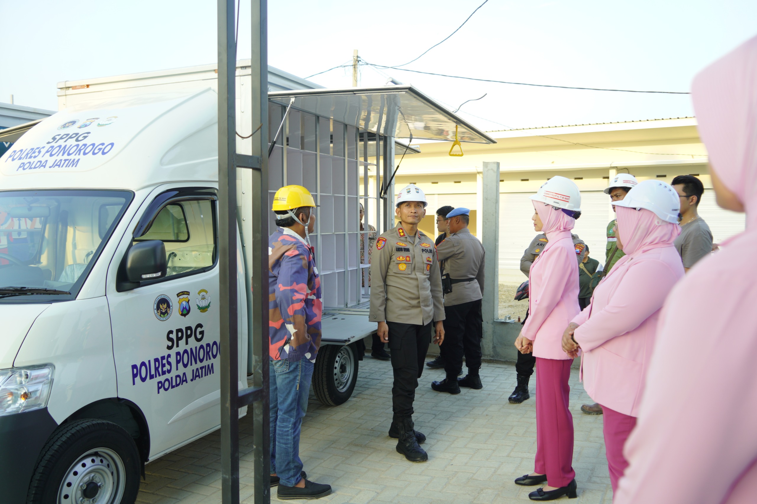 Polres Ponorogo Rampungkan Tiga Dapur SPPG untuk Dukung Program Makan Bergizi Gratis