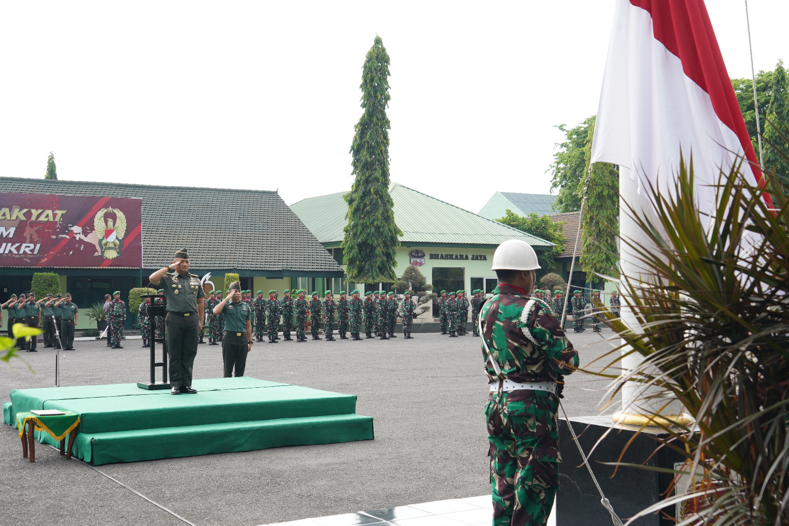 Korem 084/Bhaskara Jaya Gelar Upacara Peringatan Hari Sumpah Pemuda ke-97