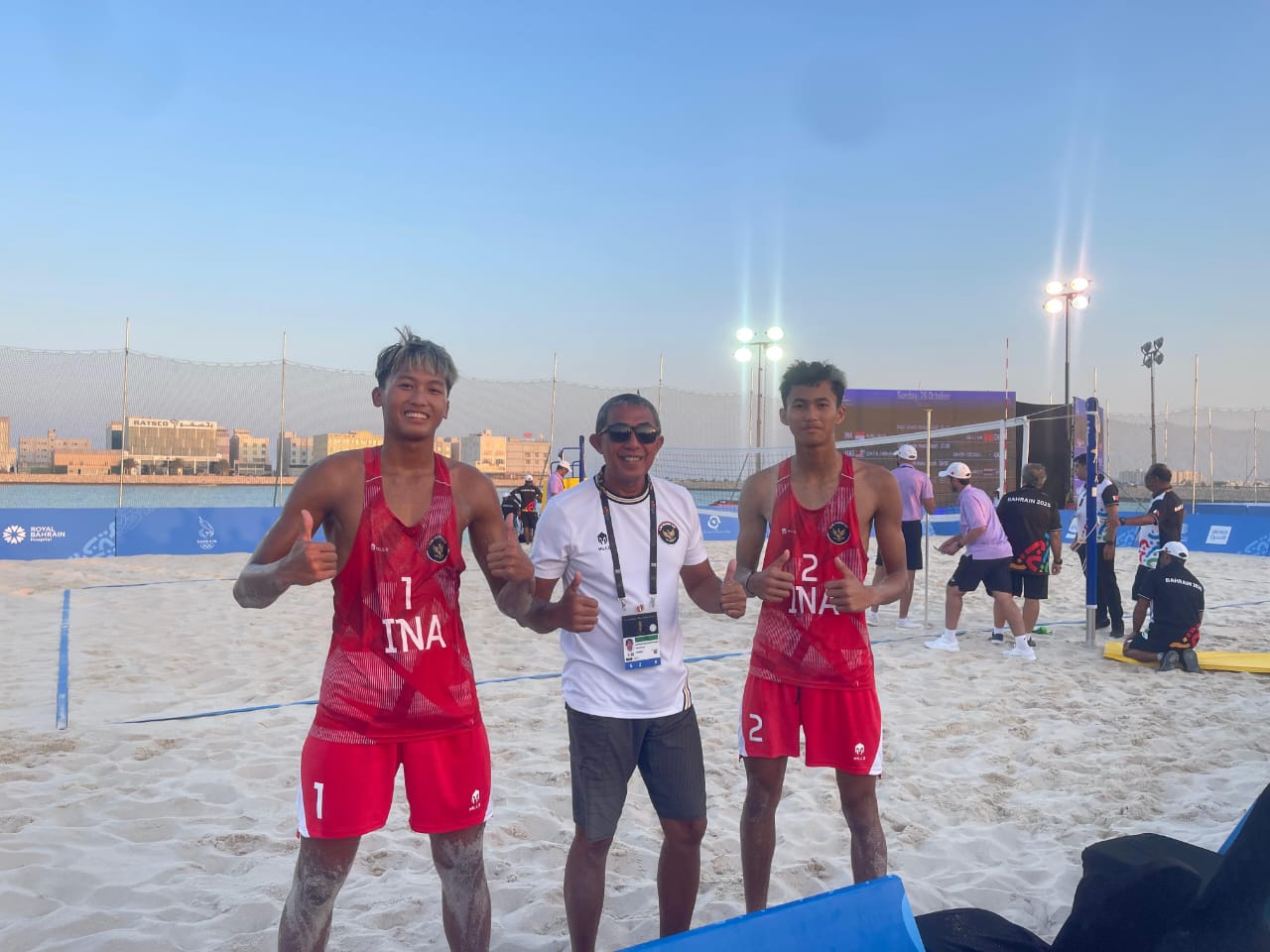 Timnas Bola Voli Pantai Indonesia Sabet Medali Perunggu di Ajang Asian Youth Games 3rd 2025 Bahrain, Atlet dan Pelatihnya Asal Sidoarjo