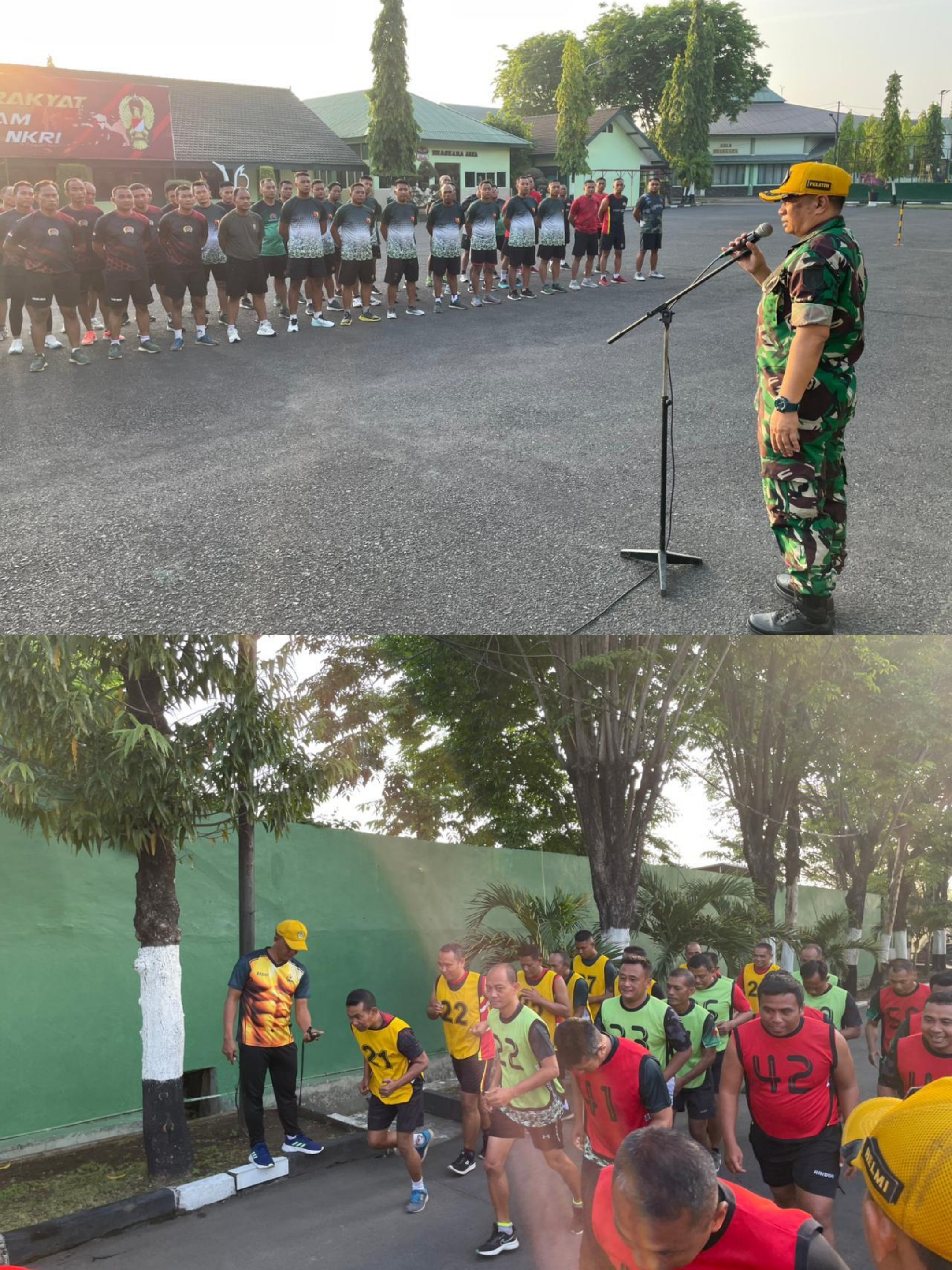 Korem 084/Bhaskara Jaya Gelar Tes Kesamaptaan Jasmani untuk Usulan Kenaikan Pangkat