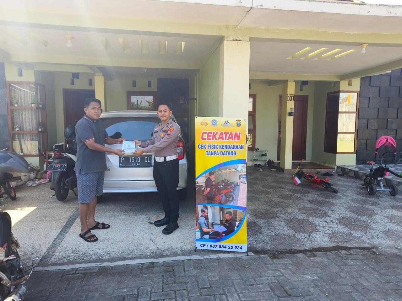 Polantas Menyapa, Polres Bondowoso Beri Layanan Prima dengan ‘CEKATAN’