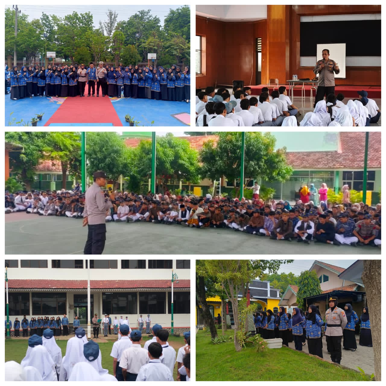 Peringati Hari Pahlawan, Satbinmas Polres Pasuruan Ajak Pelajar Jadi Pahlawan Masa Kini