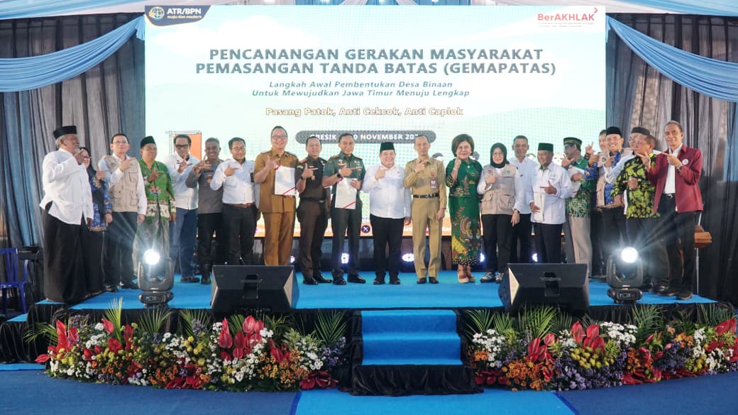 Wujudkan Kepastian Hukum, BPN Gresik Canangkan Gemapatas di Mojotengah Menganti