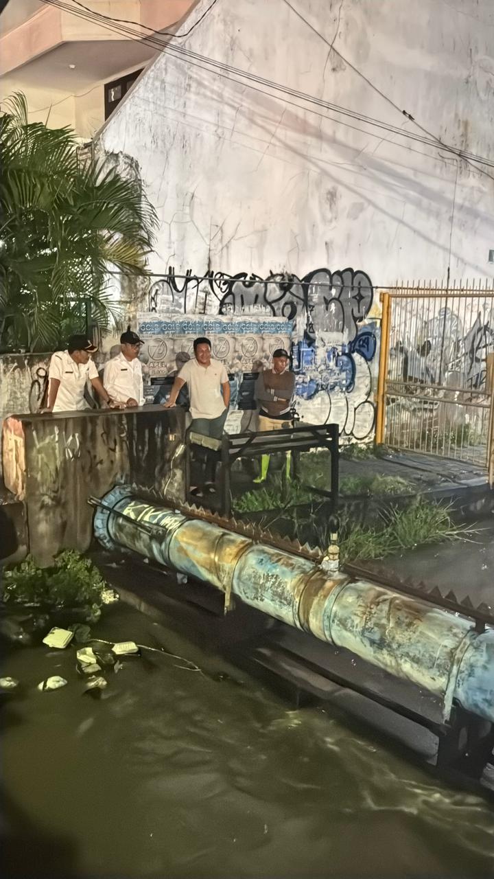 Bupati Sidoarjo Turun Tangan Atasi Banjir di Sidoarjo Kota