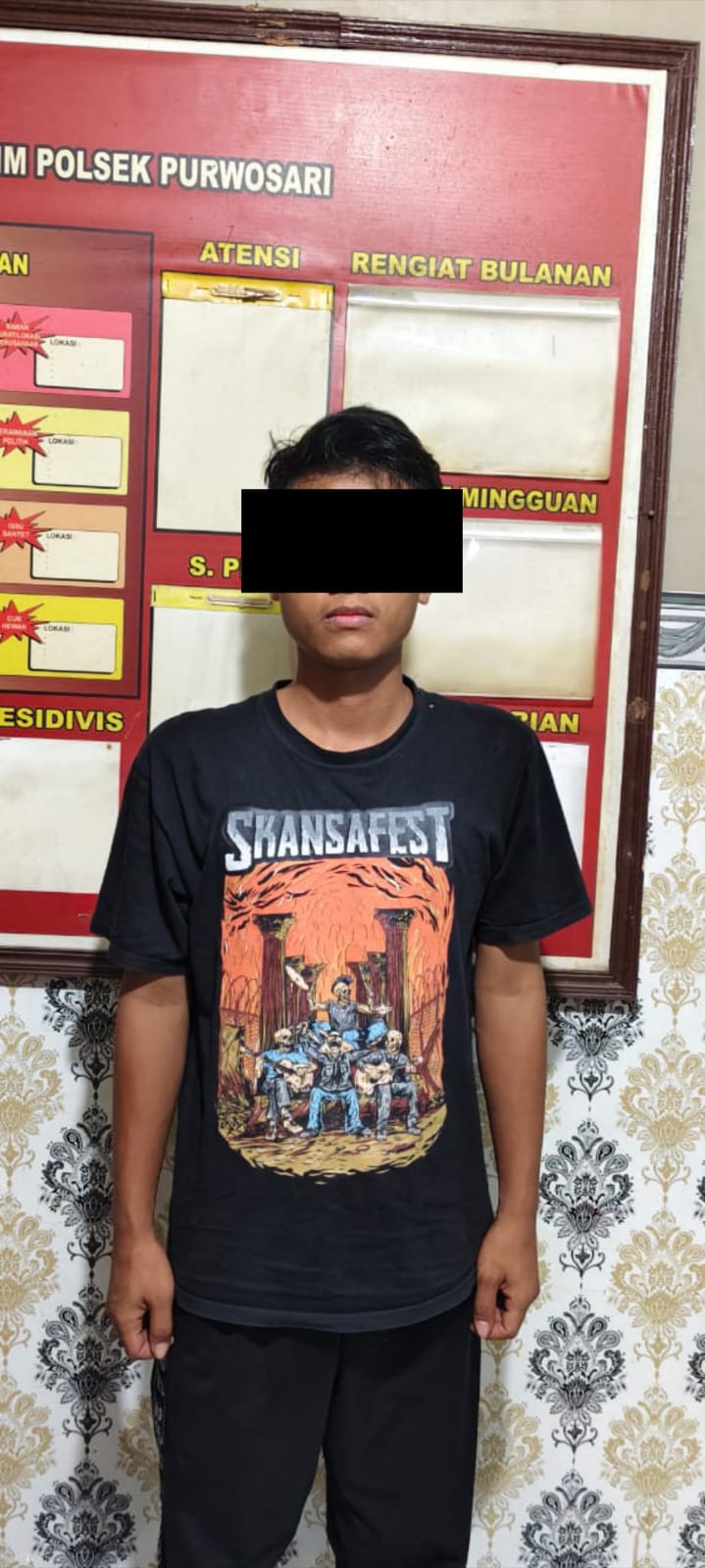 Polsek Purwosari Amankan Tiga Pelaku Pengeroyokan Remaja di Depan Indomart