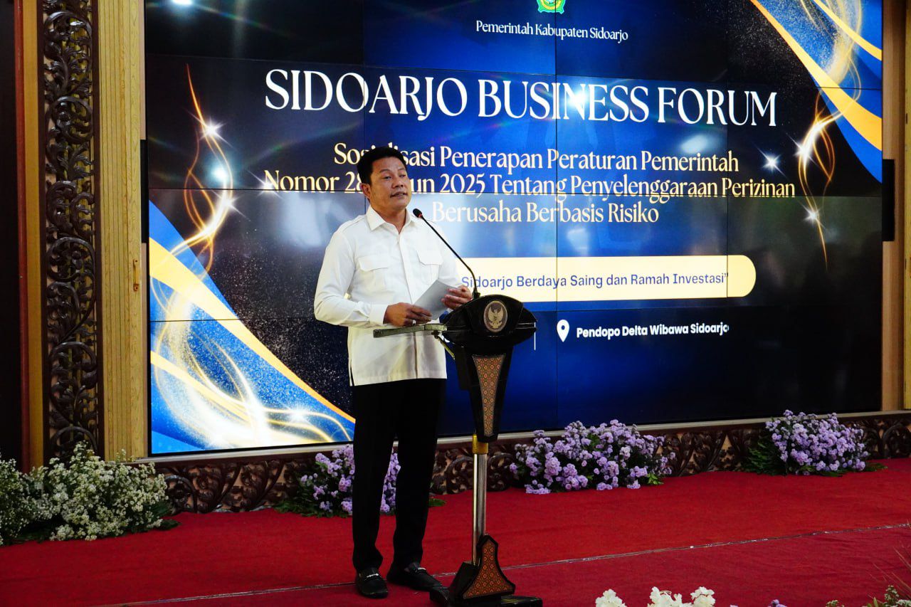 Bupati Subandi Apresiasi Investor, Realisasi Investasi Sidoarjo TW III/2025 Capai Rp 14,086 T
