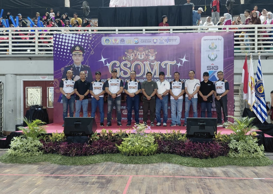 Pembukaan GSOMT 2025, 60 Tim Marching Band Siap Berebut Piala Kapolres Gresik Cup