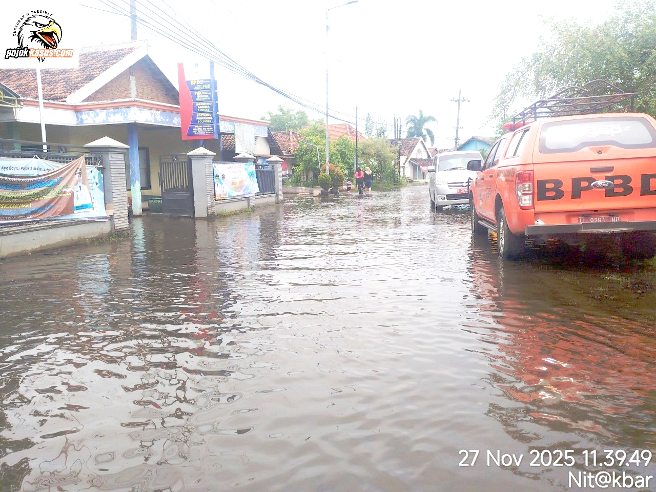 Desa Kedungbanteng Terendam Banjir, Warga Berharap Bantuan Dan Solusi Jangka Panjang Penanggulangan Banjir.