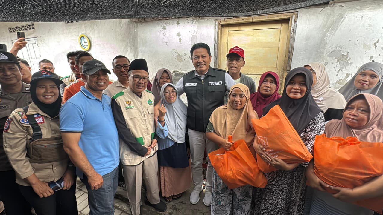 Bupati Subandi Sidak RTLH di Tarik dan Krian, Pastikan Warga Terdampak Segera Dapat Bantuan Renovasi