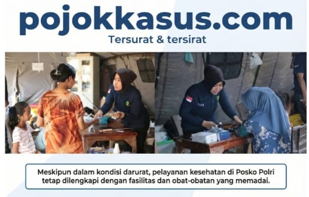 Antisipasi ISPA Pascabanjir, Posko Kesehatan Polri Aktif Layani Masyarakat Aceh Tamiang