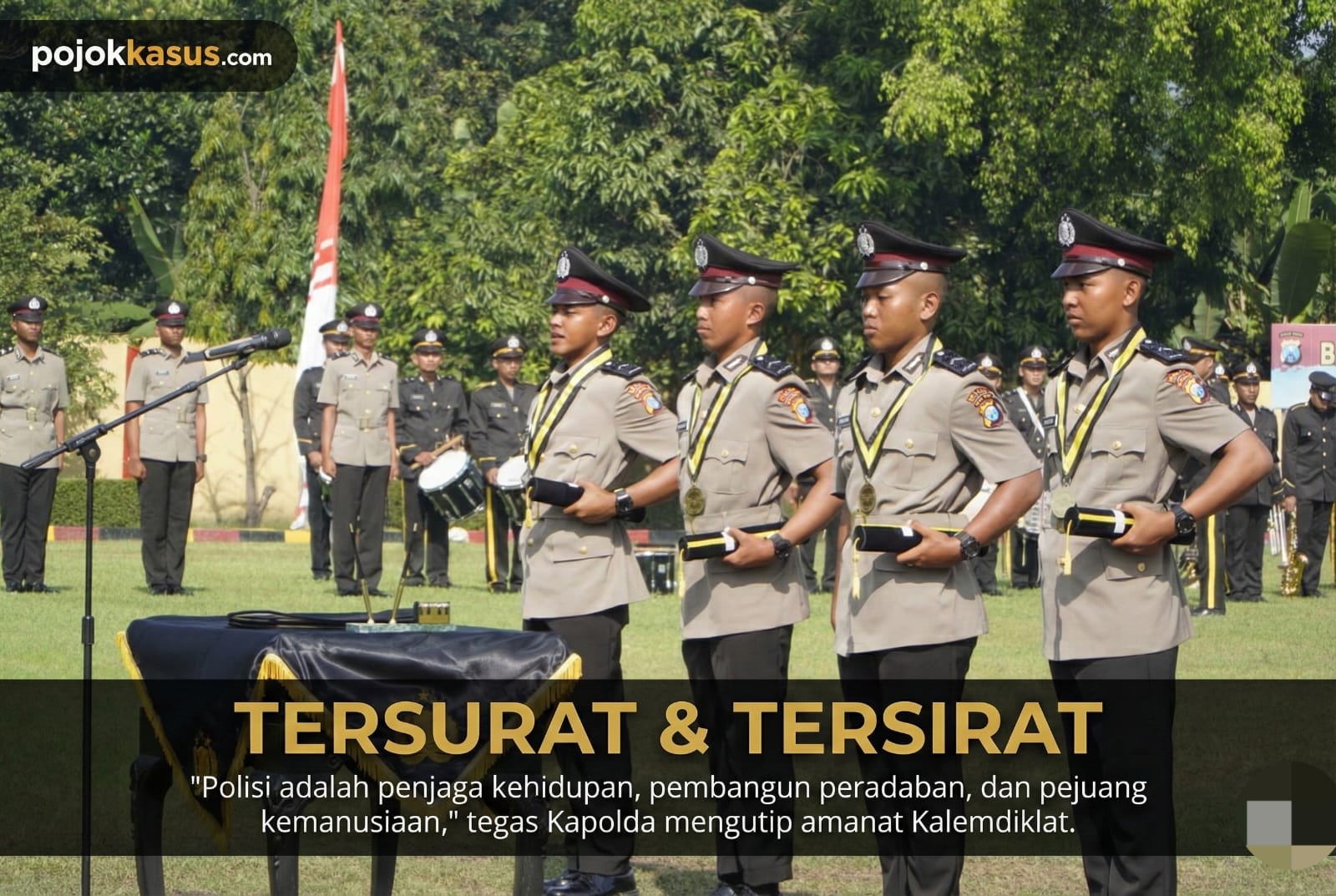 Anak Petani hingga Montir Jadi Lulusan Terbaik Bintara Remaja SPN Polda Jatim