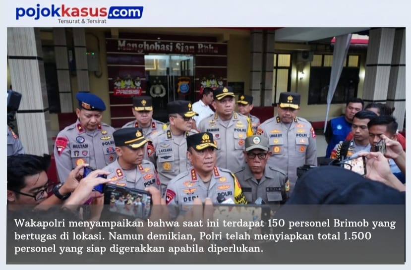 Wakapolri Tinjau Pascabencana di Tapanuli Tengah, Fokus Pembukaan Akses dan Bantuan Kemanusiaan