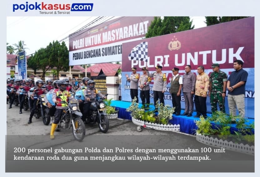 Wakapolri Tinjau Penyaluran Bantuan Polri untuk Warga Terdampak Bencana di Padang Pariaman