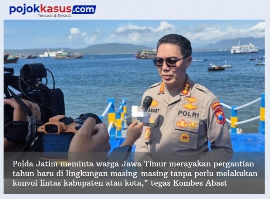 Polda Jatim Imbau Masyarakat Tidak Konvoi pada Malam Pergantian Tahun