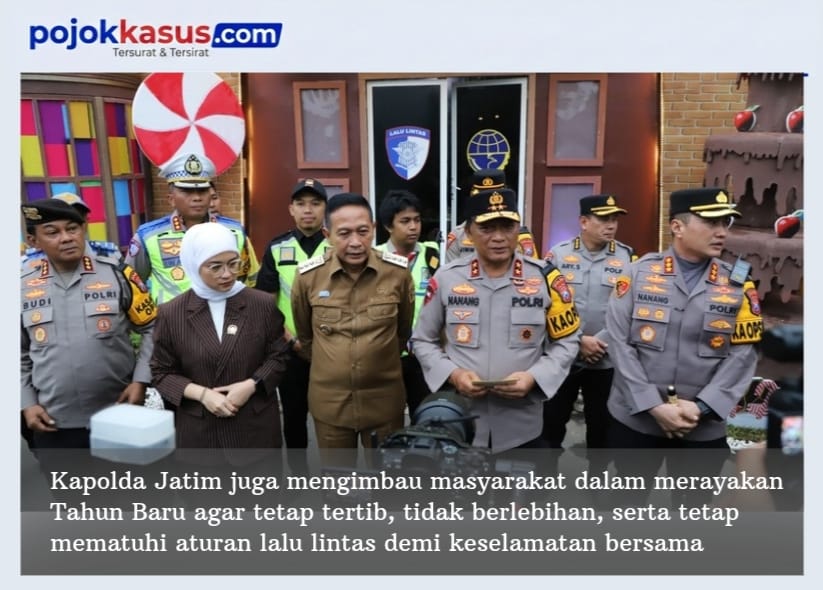 Kapolda Jatim Tinjau Pos Pengamanan di Malang Raya Pastikan Nataru Aman