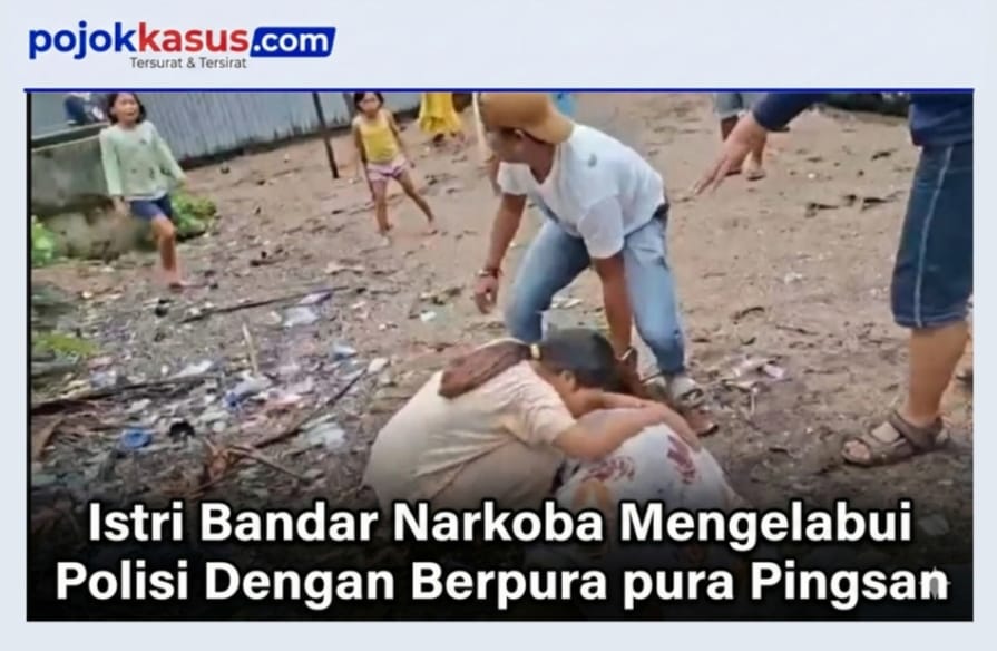 Drama Istri Bandar Sabu Tipu Polisi: Pura-Pura Pingsan, 1 Ons Sabu Disita, Pelaku Kabur