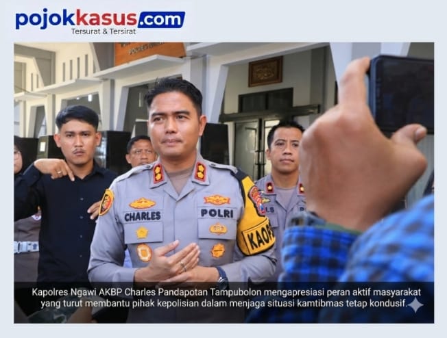 Beraksi di 53 TKP, Polres Ngawi Amankan Tersangka Curas Kabel Sibel