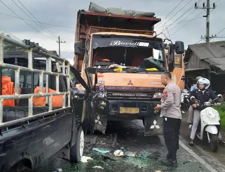 Kecelakaan maut di Jalan Raya Kedamean