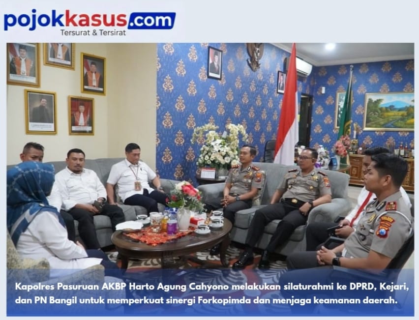 Silaturahmi Kapolres Pasuruan