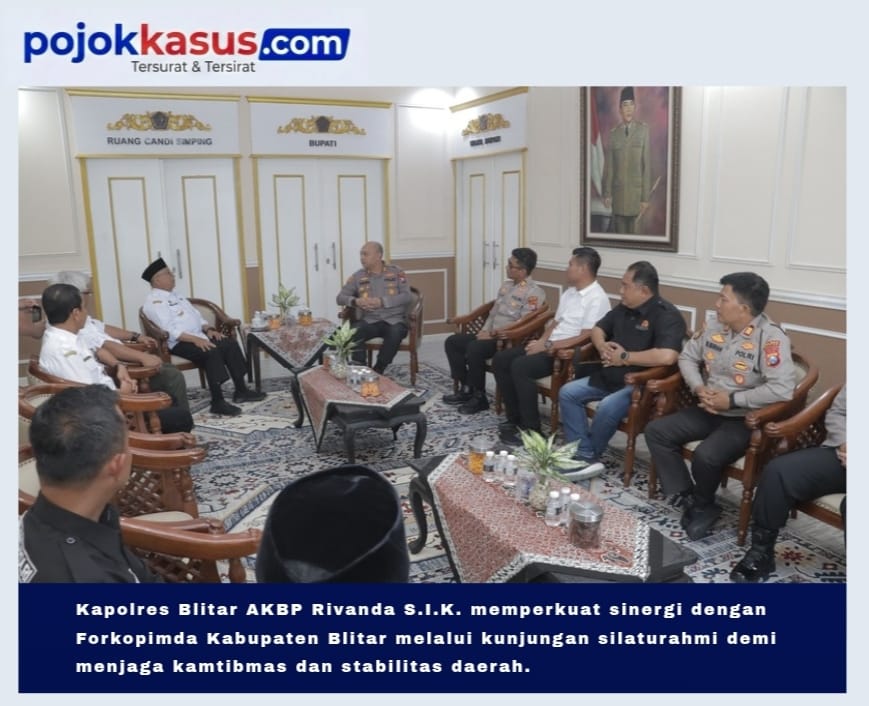 Kapolres Blitar Perkuat Sinergi Forkopimda Daerah