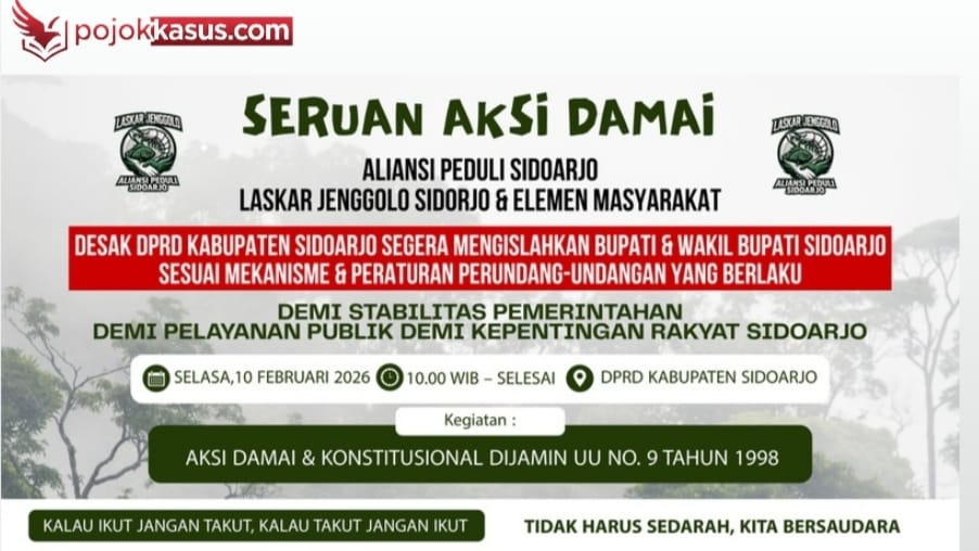 Politik Sidoarjo Memanas, Aliansi Desak DPRD Bertindak