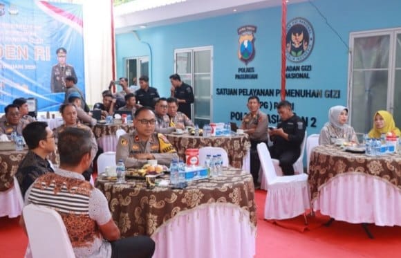 Resmikan SPPG Polri