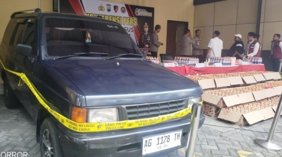 Polres Sidoarjo bongkar