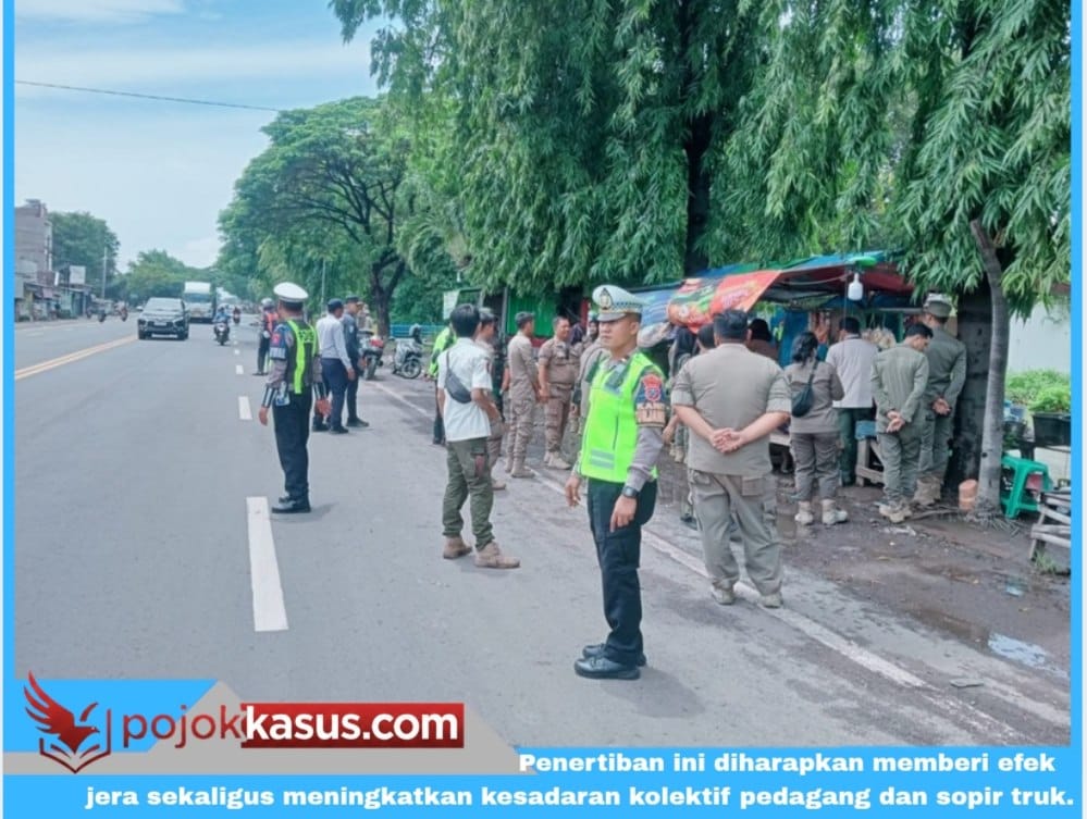 Parkir Liar Gempol Ditertibkan, PKL Dibersihkan