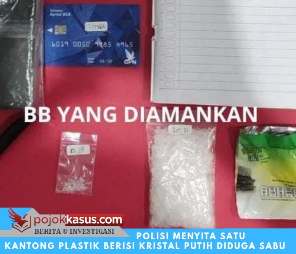 Suami Istri Edarkan Sabu, Digulung Polres Pasuruan