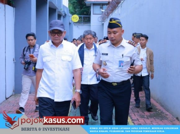 Komisi XIII DPR RI Sidak Layanan Lapas Sidoarjo