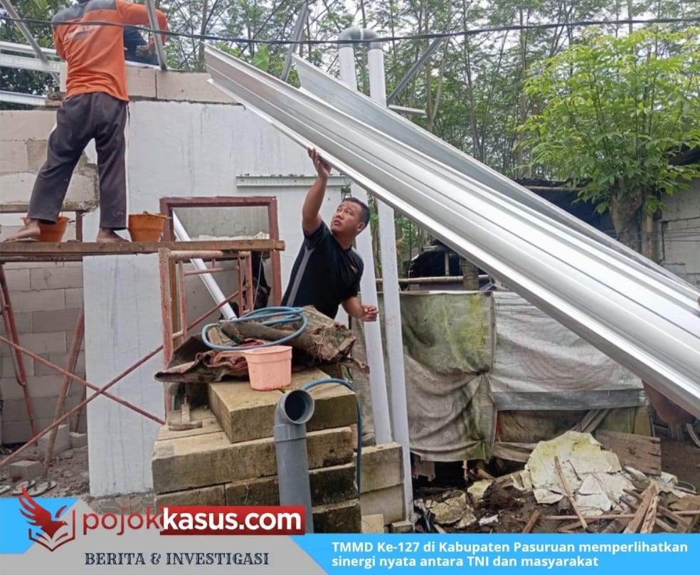 Program TMMD Bangun Sanitasi, Wonosari Kian Sehat