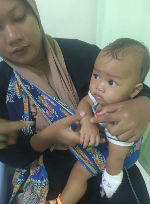 Infus Balita Gagal