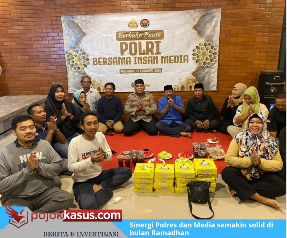 Sinergi Kapolres Wartawan Jaga Kamtibmas Ramadan