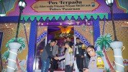 Pantau Arus Mudik, Kapolres Pasuruan Tekankan Kewaspadaan dan Pelayanan Humanis