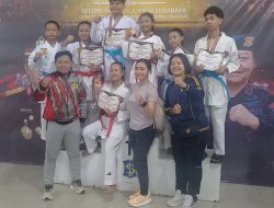 Kontingen Karate Inkanas Polres Pasuruan Borong Enam Medali
