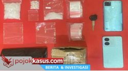 Dua Tersangka Pengedar Sabu Senilai 126 juta Di Bekuk Polres Mojokerto