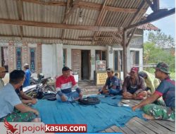 TMMD Duduk Sejajar Warga, Terpal Biru Jadi Saksi