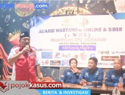 AWOS Sidoarjo Dilantik, Wartawan Siber Bersatu Perkuat Jurnalisme