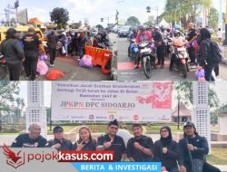 500 Takjil Gratis JPKPN Sidoarjo Diserbu Ratusan Warga