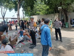 Polres Pelabuhan Tanjungperak Intensifkan Pengamanan di Wisata Pantai Kenjeran Selama Lebaran