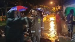 Banjir Melanda 4 Kecamatan Pasuruan, Polres Turunkan Tim Siaga